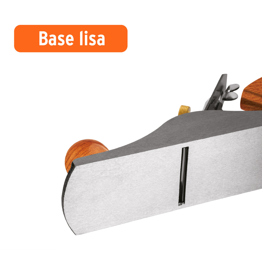 Cepillo para carpintero #6 base lisa, Truper, 12018