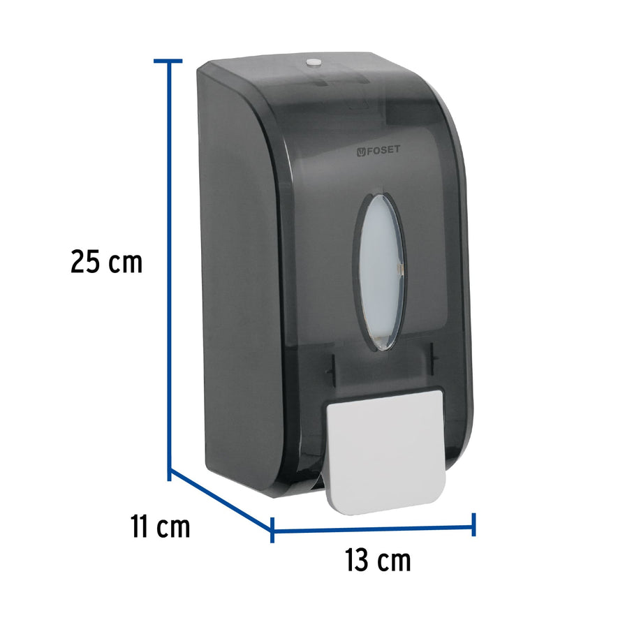 Dosificador de ABS para jabón líquido, humo, Foset, 47934
