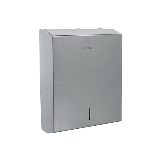 Dispensador de acero inox. para toallas de papel, Foset, 47933