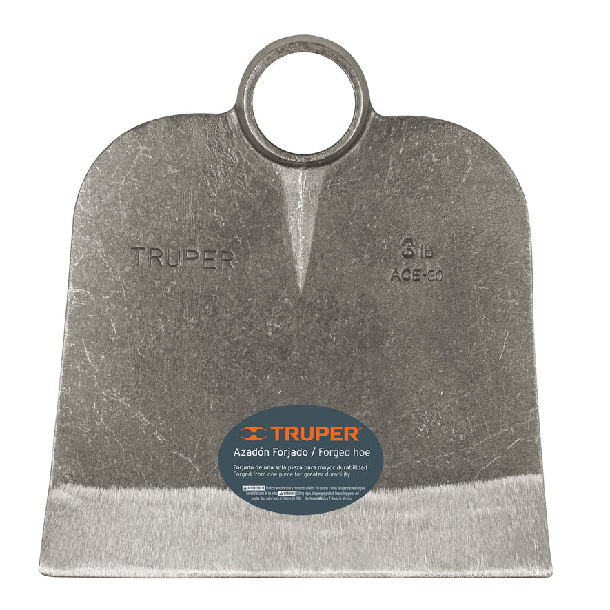 Azadón Centroamericano 2.0 lb sin mango, TRUPER Caja con 6, 10359