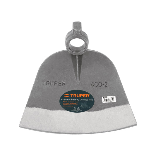 Azadón Córdoba No. 2 de 2.2 lb, sin mango, TRUPER Caja con 12, 11530