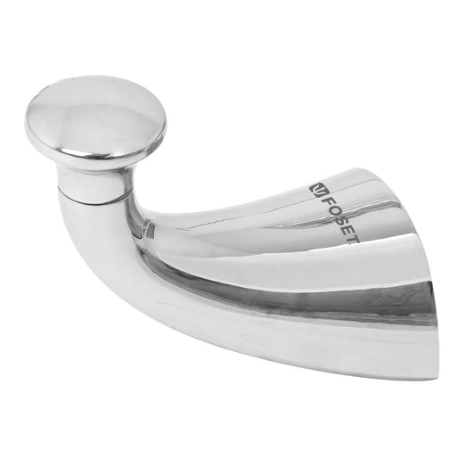 Gancho sencillo metálico para toalla, Foset Aero Caja con 4, 49635