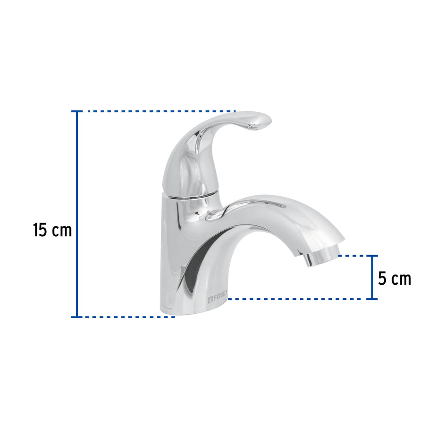 Monomando corto para lavabo, Foset Aero, 45203