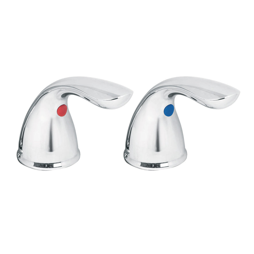 Juego de manerales de palanca p/lav-fregadero, cromo, Aero Caja con 4, 45238