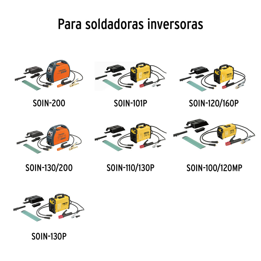 Antorcha para soldadora SOIN-160 y SOIN-200, Truper, 12108