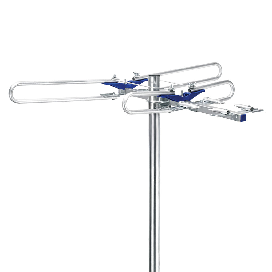 Antena aérea para TV HD, 4 elementos, Volteck Caja con 4, 48470