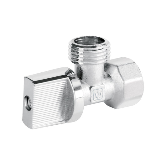 Llave angular de 1/2', 1/4 de vuelta, FOSET BASIC Caja con 12, 48028