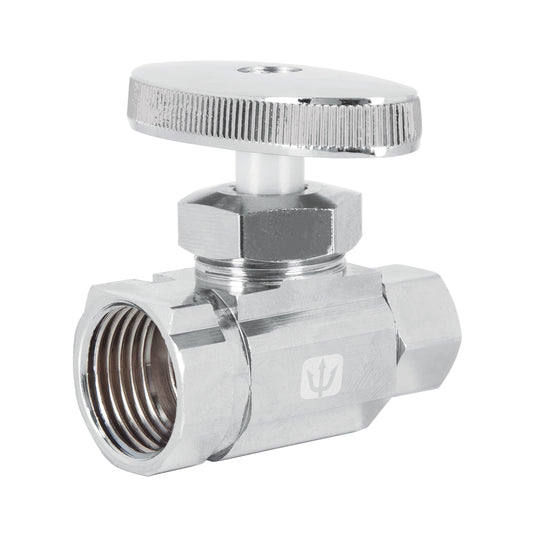 Llave angular de compresión recta 1/2' x 3/8', Foset Caja con 6, 49119