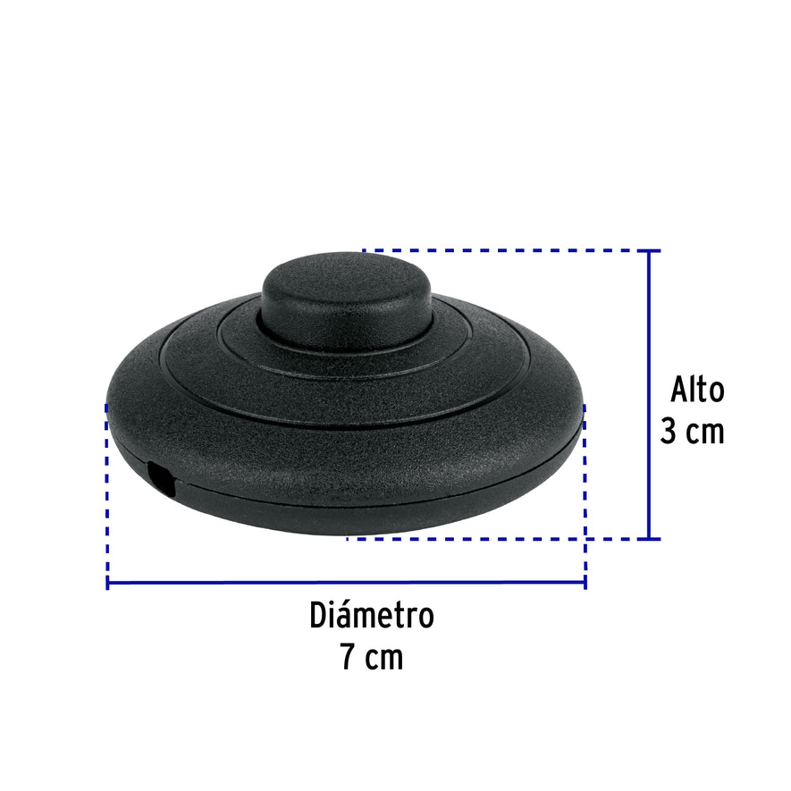 Interruptor de pie, Volteck Caja con 10, 47805