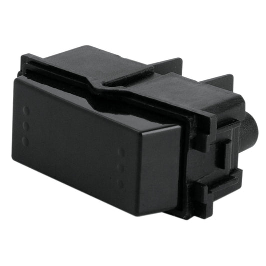 Interruptor de 3 vías, línea Italiana, color negro, Volteck Caja con 12, 47608