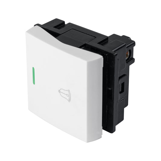 Interruptor para timbre, 1.5 módulos, línea Toledo, Basic Caja con 10, 29046