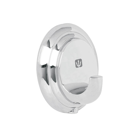 Gancho sencillo metálico acabado cromo, Foset Aqua Caja con 6, 45984