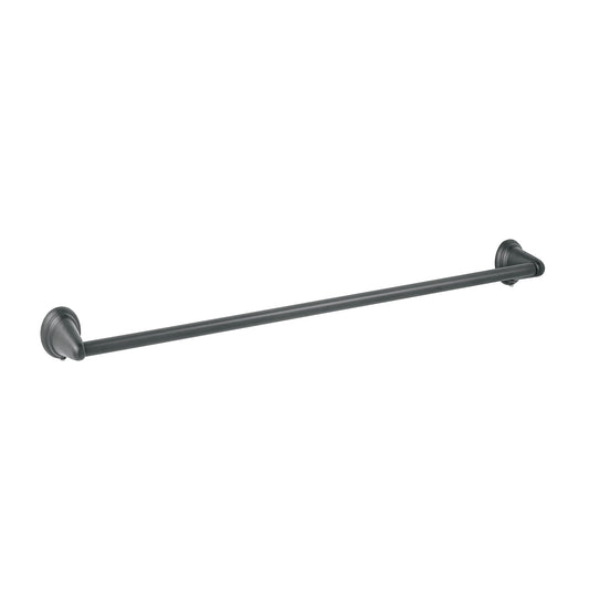 Toallero de barra metálico acabado negro, Foset Aqua Caja con 6, 45995