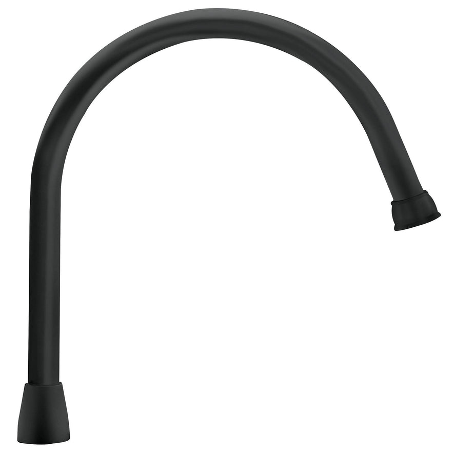 Cuello largo para mezcladora de fregadero, negro mate, Aqua, 46727