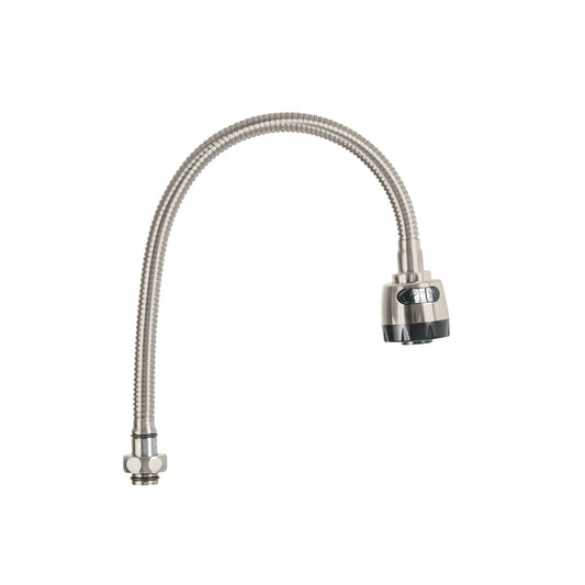 Cuello flexible para mezcladora de fregadero, negro, AQUA, 45948