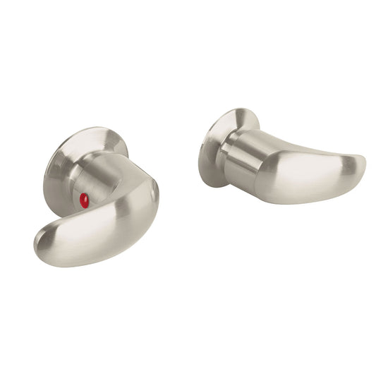 Juego de manerales de palanca para regadera, satín, Aqua, 49628