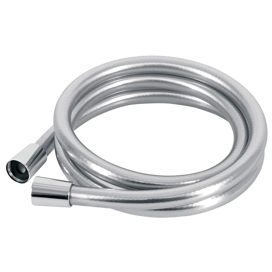 Manguera lisa para regadera, manual, cromada, Foset Riviera Caja con 2, 45096