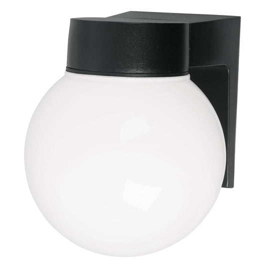 Arbotante de LED 8 W tipo globo luz cálida, Volteck Caja con 2, 46344