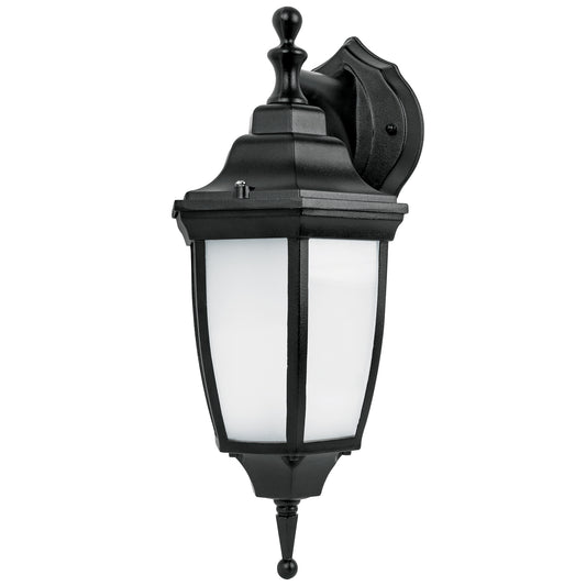 Arbotante de LED 8 W tipo farol suspendido negro, Volteck Caja con 2, 46342