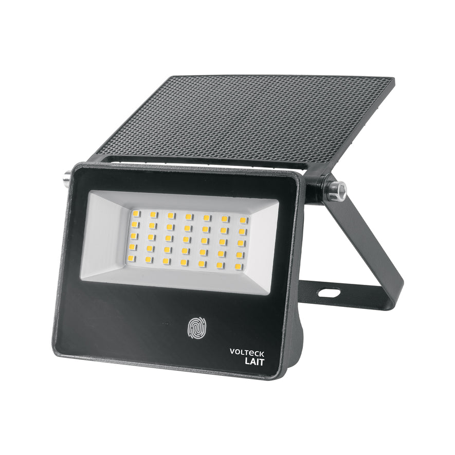 Luminario Solar LED 14 W con sensor de movimiento, VOLTECK, 49484