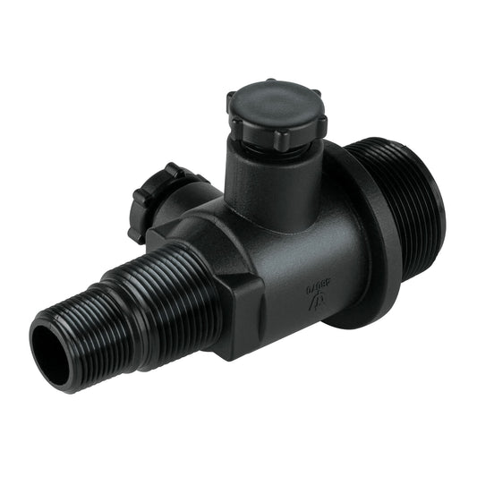 Multiconector polipropileno para tinaco, sin válvula, Foset Caja con 6, 48070