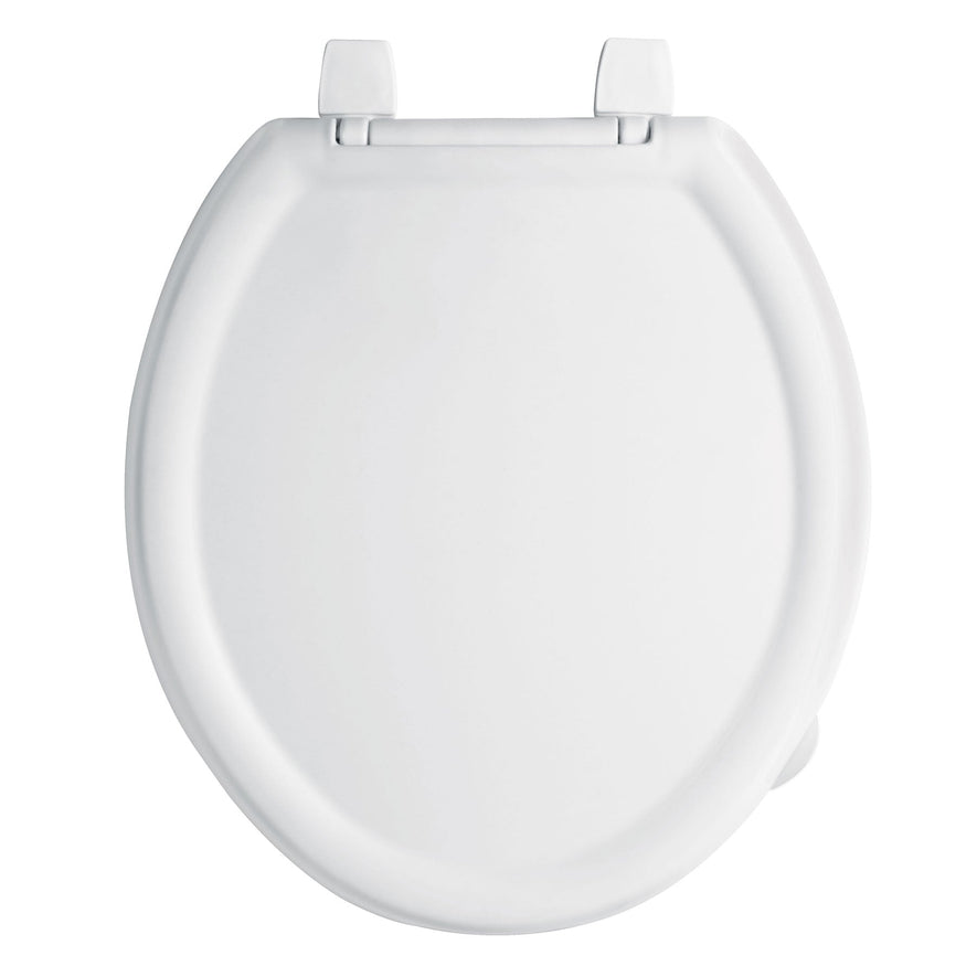 Asiento redondo ligero con tapa para WC, blanco, FOSET BASIC Caja con 5, 49902