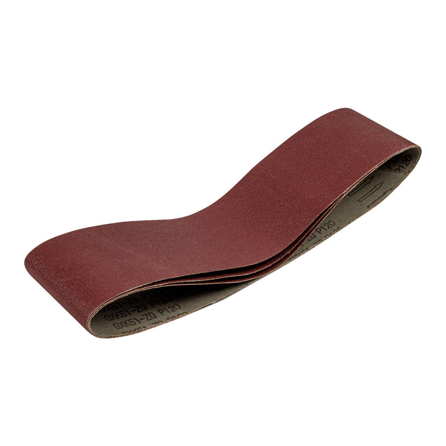 bandas de lija 4' x 36' grano 120 para PUL 4x6 Caja con 4, 16172