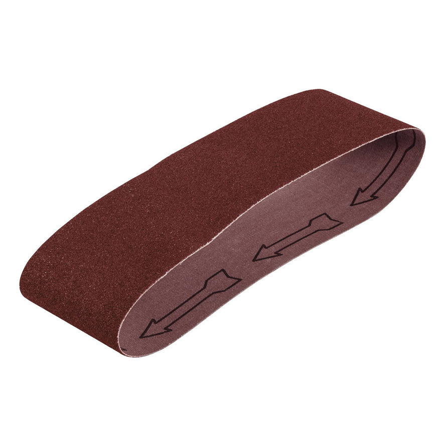 1 banda de lija 3 x 21' p/madera grano 100 en paquete de 5 Caja con 5, 15800