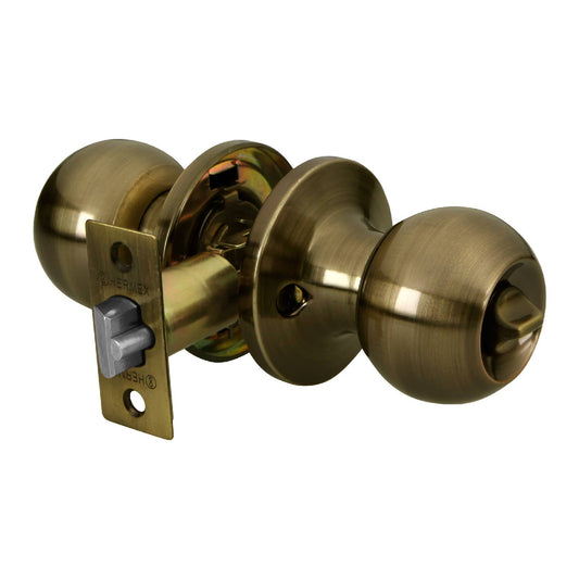 Cerradura esfera tubular, recámara, antiguo, blíster, Basic Caja con 3, 28071