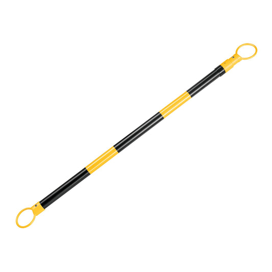 Barra extensible de 1.3 a 2.1 m reflejante para conos, 101019