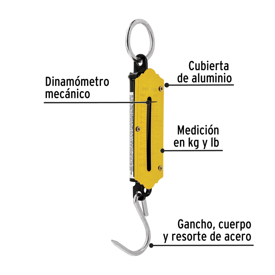 Báscula capacidad 12 kg romana de resorte, Pretul Caja con 6, 21252