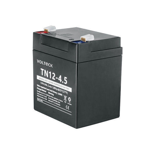 Batería sellada de ácido-plomo 12 Vcc 4.5 Ah, VOLTECK, 45338