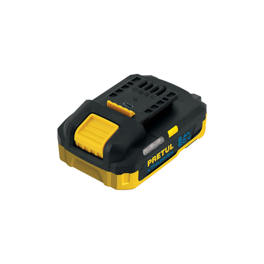 Batería ion litio, 20V, 2 Ah, PRETUL, 21019