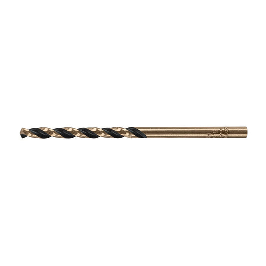 Broca HSS 3.3 mm Trugold para metal, Truper Expert Caja con 10, 14129