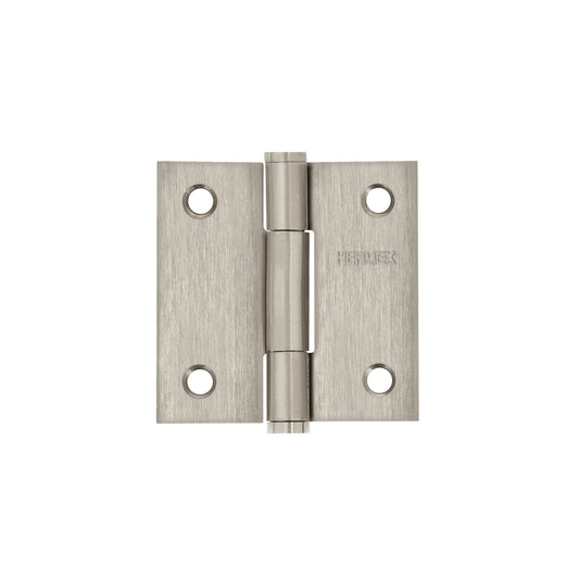 Bisagra cuadrada 2' acero inox, cabeza plana, Hermex Caja con 10, 43225