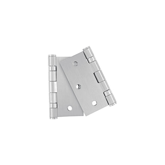 Bolsa c/2 bisagras cuadradas de 3' acero inox, plana Caja con 6, 49738