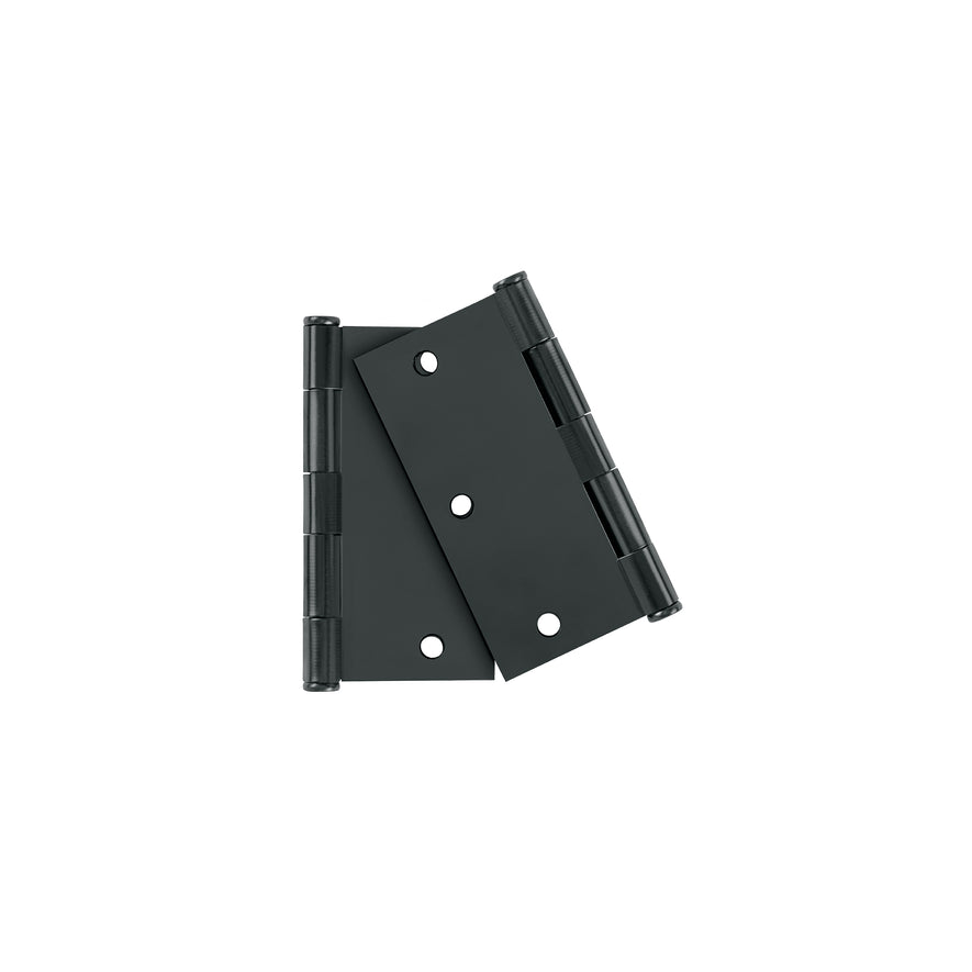 Bolsa con 2 bisagras cuadradas 3-1/2', acero negro, BASIC Caja con 6, 29068