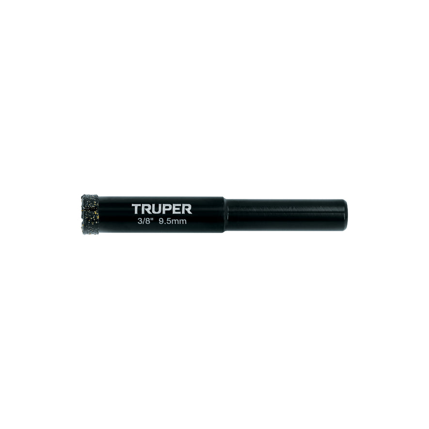 Broca diamantada 10mm (3/8'), TRUPER Caja con 2, 103434