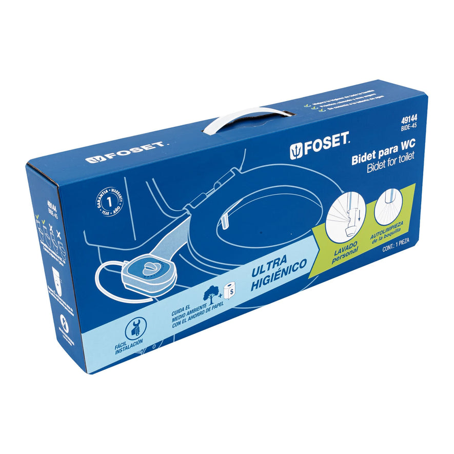 Bidet para WC de 2 piezas, Foset Caja con 2, 49144