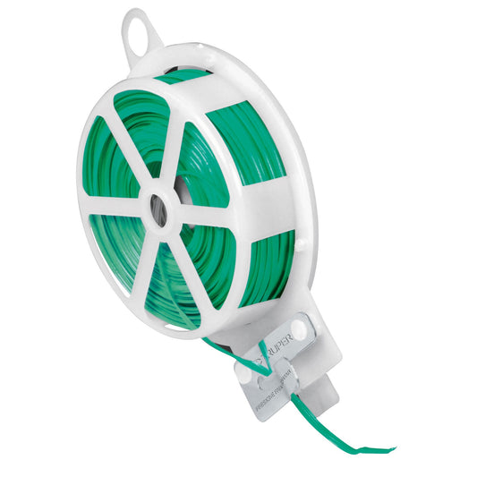 Carrete con 30 m de alambre forrado multiusos, Truper Caja con 12, 12322