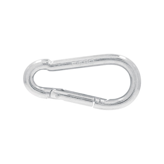 Bandola mosquetón de acero 1/4', Fiero Caja con 12, 44038