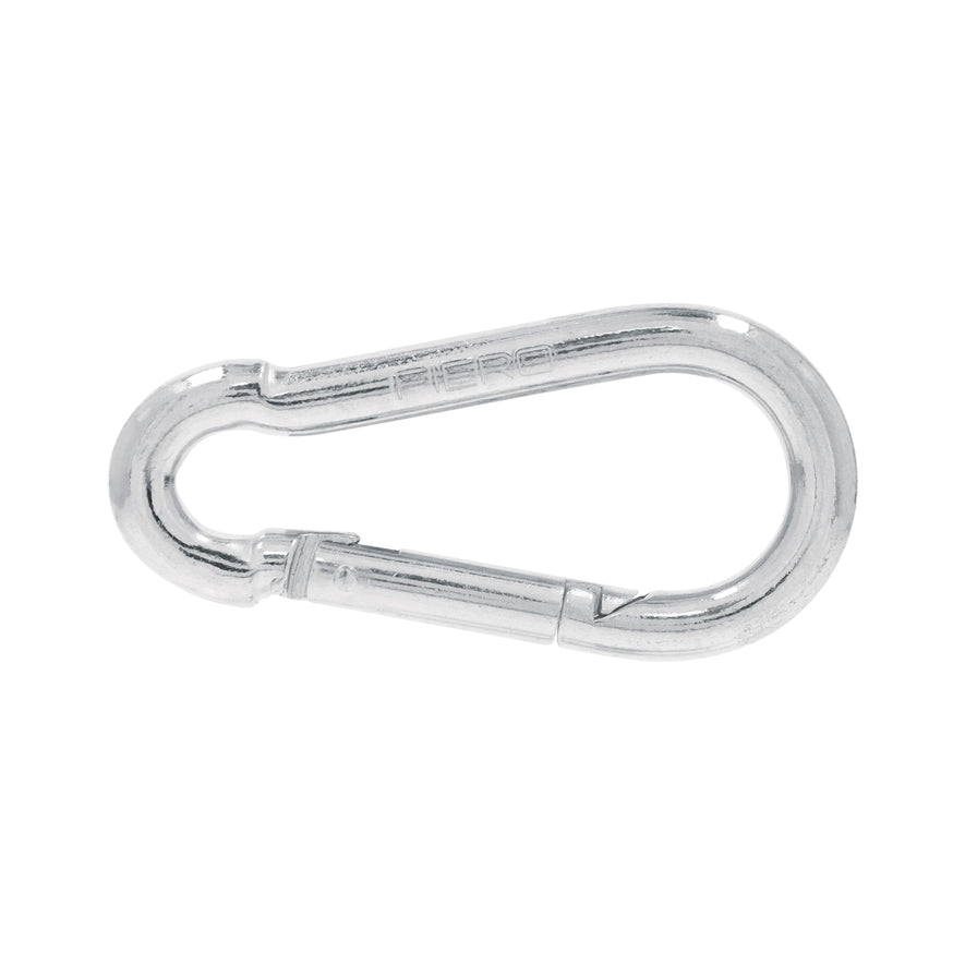 Bandola mosquetón de acero 5/16', Fiero Caja con 12, 44039