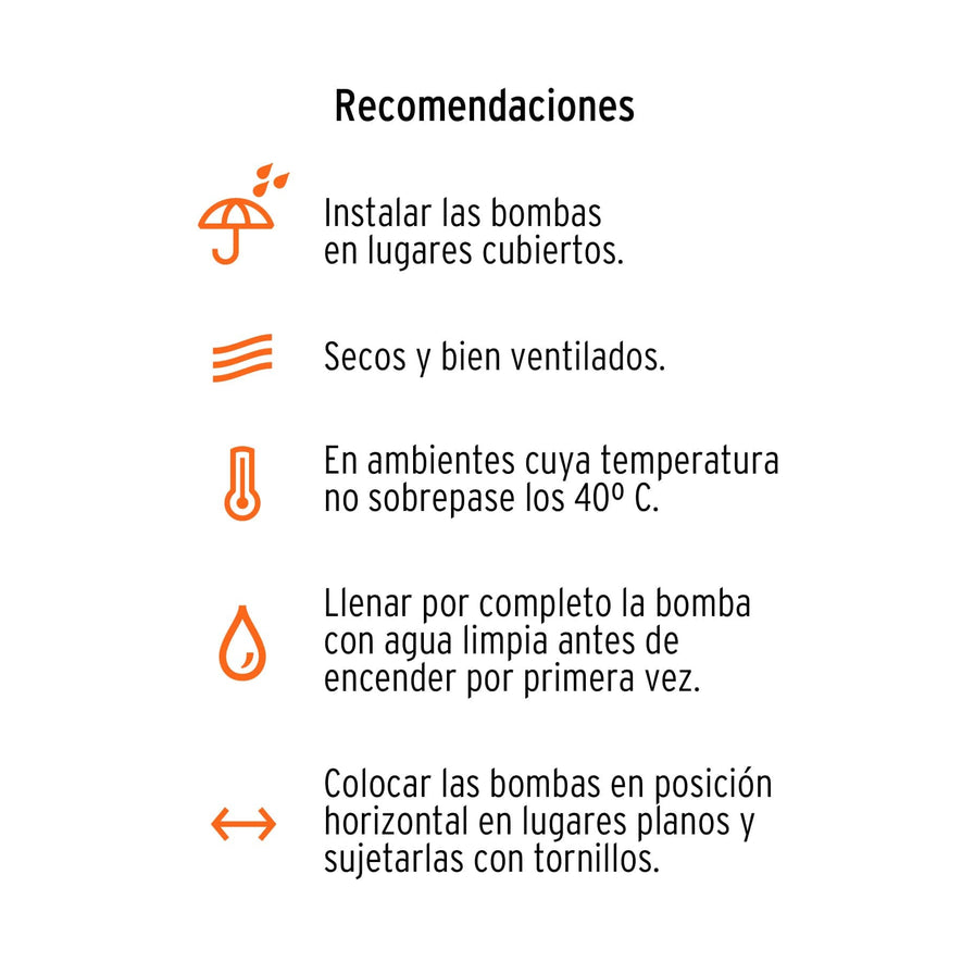 Bomba centrífuga para agua, 1 HP, Truper Expert, 100433