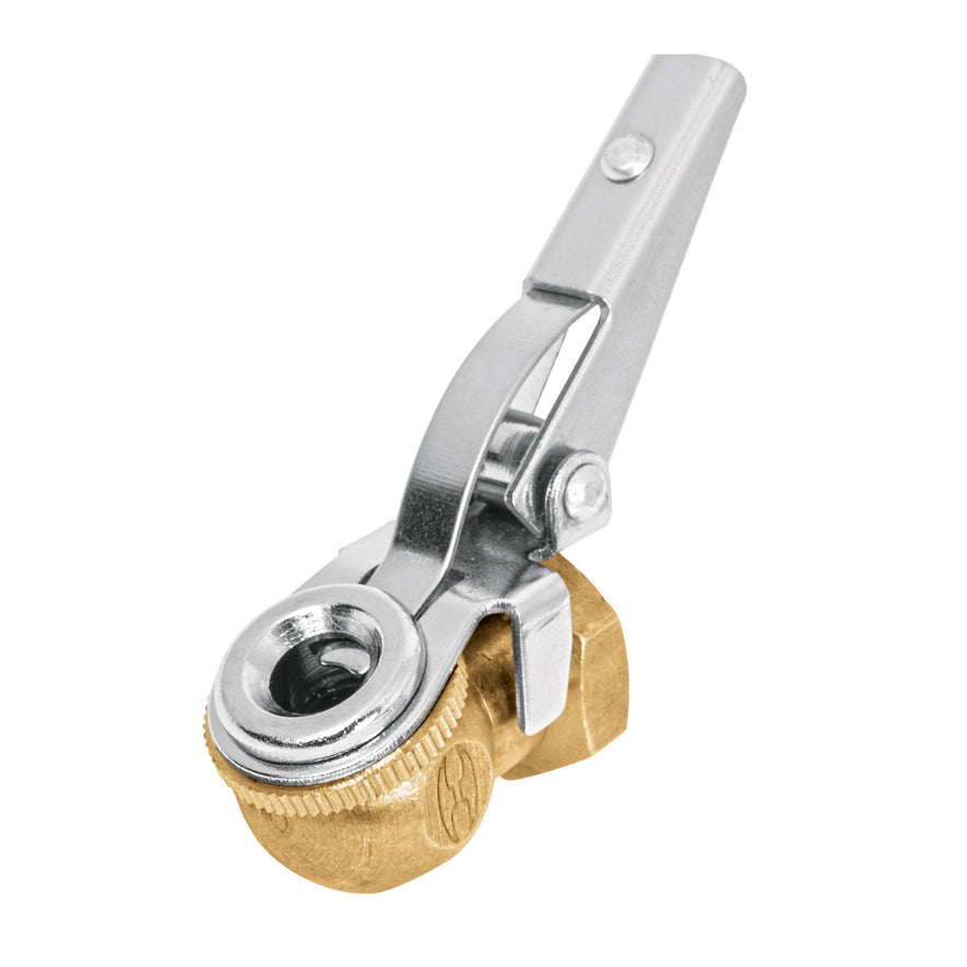 Cabeza infladora de llantas c/clip, hembra, cuerda 1/4 NPT Caja con 6, 19026