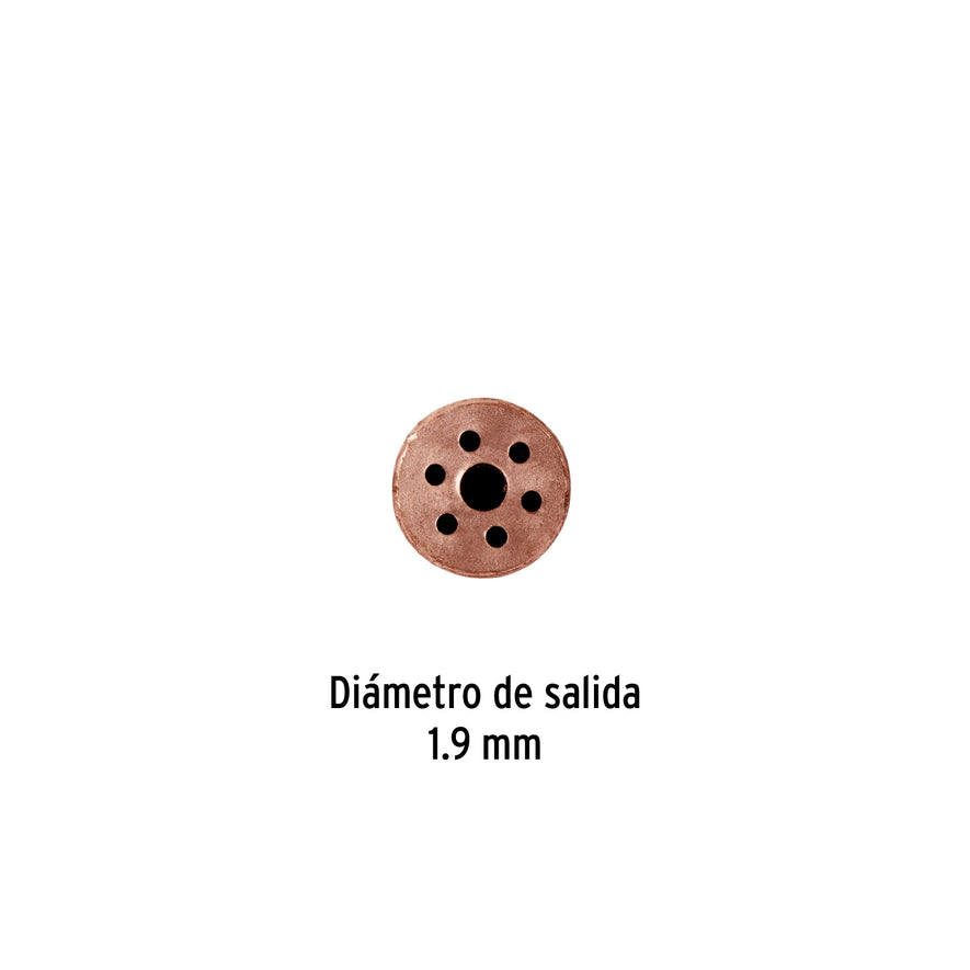 Boquilla para corte #3, Pretul Caja con 6, 21518