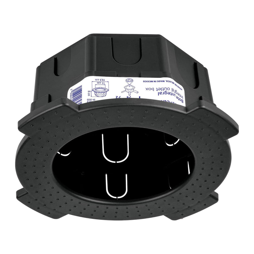 Bote integral de 8 cm, aro interno de 11 cm, Volteck Caja con 5, 48373