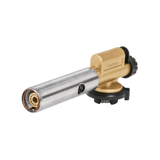 Boquilla aluminio, enc.electrónico, p/lata de gas 1/4 vuelta Caja con 6, 11987