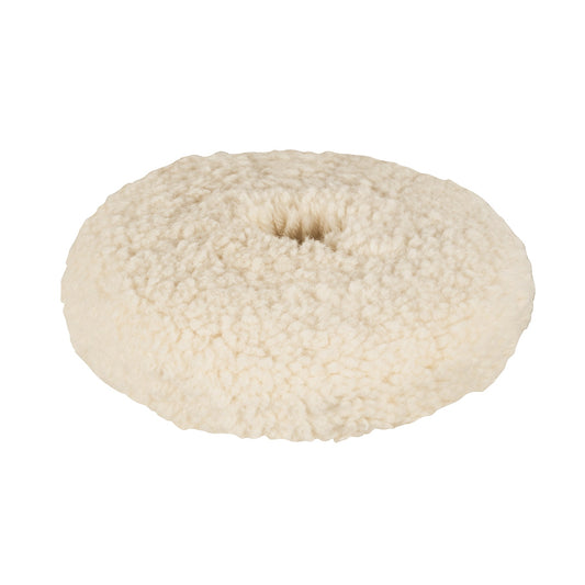 Borla p/pulir de lana trenzada de 8' doble cara,TRUPER, 104005