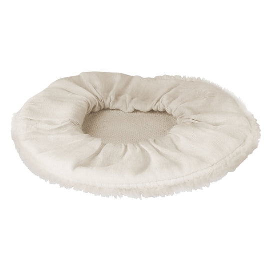 Borla p/pulir de poliéster/algodón de 6' con resorte, TRUPER, 102684