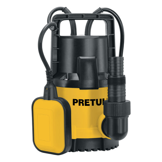 Bomba sumergible plástica, 1/2 HP para agua limpia, Pretul, 27195